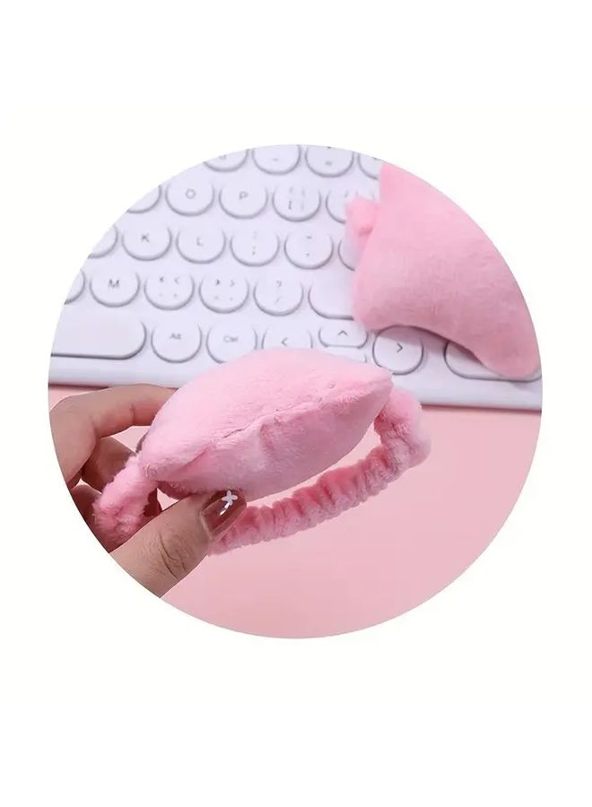 Blue Ergonomic Wrist Pad Soft Comfort Pillow Anti Wear Desk Typing Support - Image 4