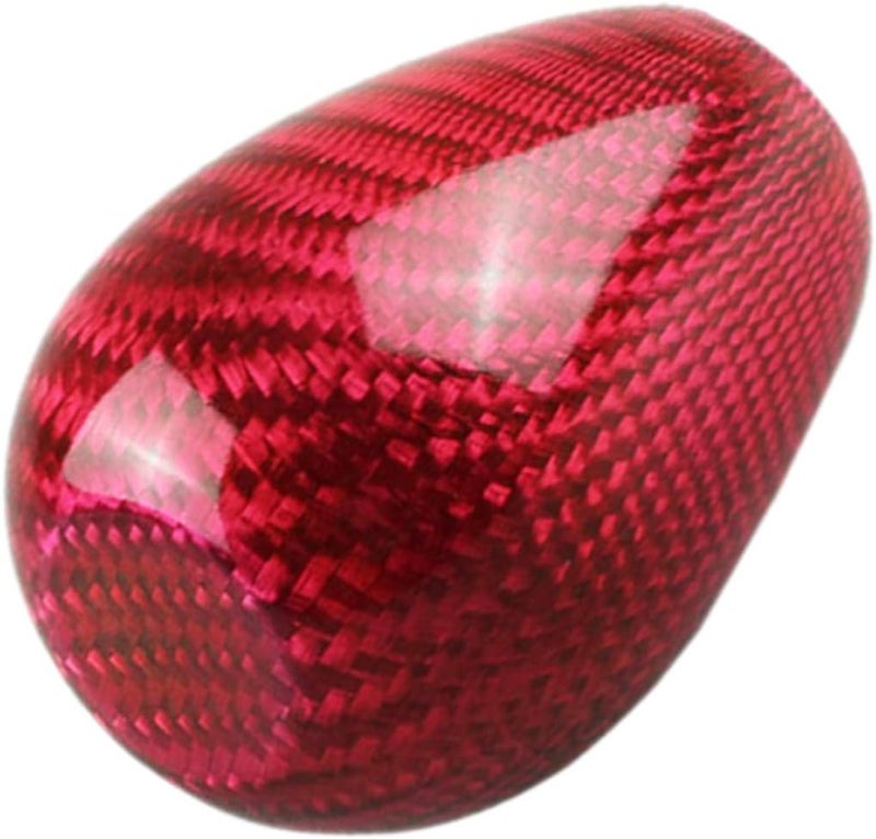 Sakali Universal Carbon Fiber Shift Knob - Red - Image 4