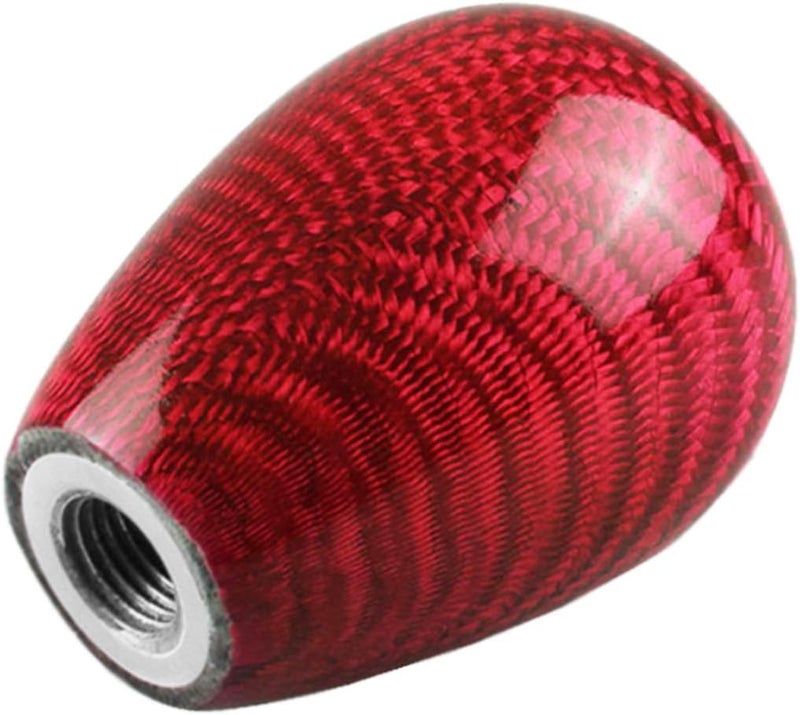 Sakali Universal Carbon Fiber Shift Knob - Red - Image 2