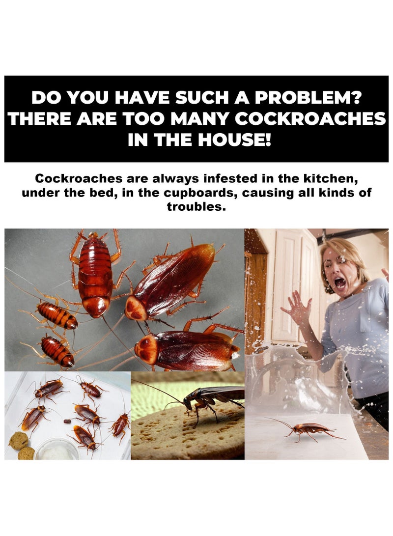 Generic Insect Repellent, Cockroach Bait, Home Kitchen, Cockroach Repellent Cleaner, 16 Pcs  - Image 5