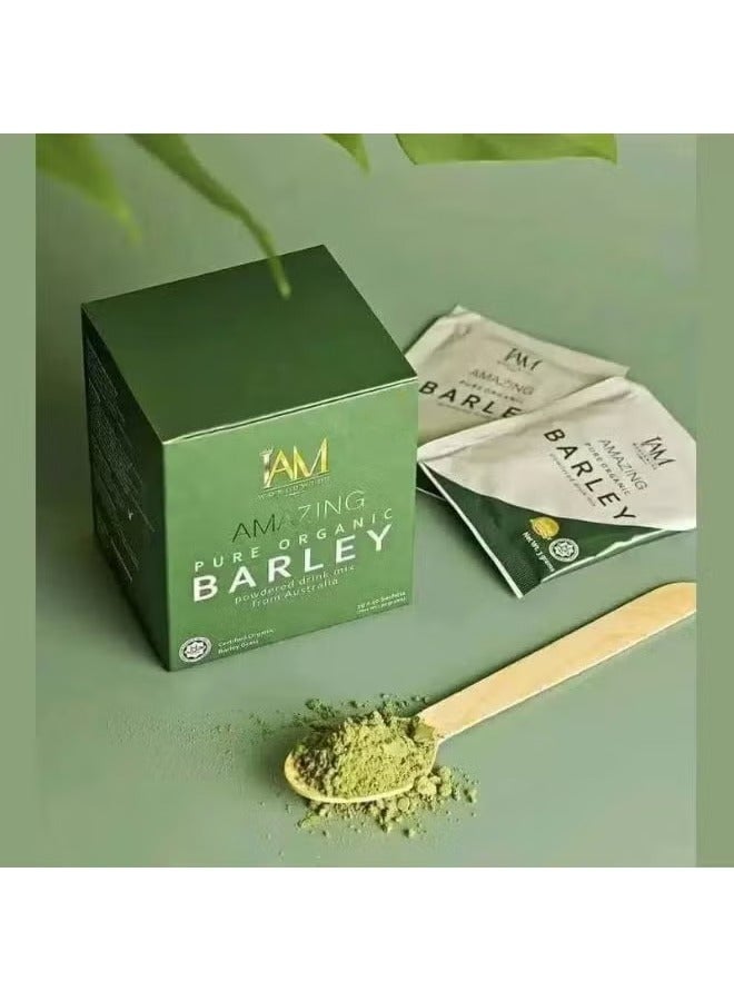 I AM Amazing Pure Organic Barley Powdered Drink Mix - Image 3