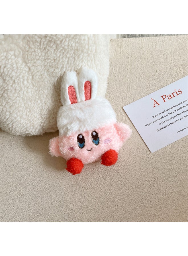 Loquat Plush Rabbit Hat Star Card Suitable For Airpods4 Generation Protective Case 2 Generation 3 Generation Pro2 For Apple Bluetooth Earphone Case-Color:Plush Rabbit Hat Star Kabi-Applicable Model:Airpods  - Image 5