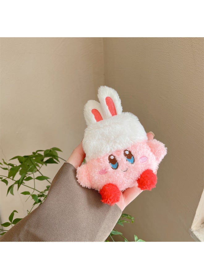 Loquat Plush Rabbit Hat Star Card Suitable For Airpods4 Generation Protective Case 2 Generation 3 Generation Pro2 For Apple Bluetooth Earphone Case-Color:Plush Rabbit Hat Star Kabi-Applicable Model:Airpods  - Image 4