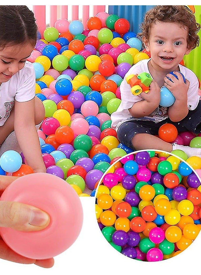 50-Piece Premium Soft Ocean Pit Toy Balls Play Set Multicolored 7x7x7cm  - Image 1