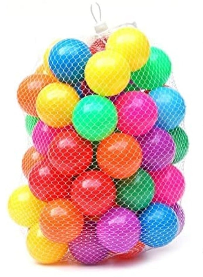 50-Piece Premium Soft Ocean Pit Toy Balls Play Set Multicolored 7x7x7cm  - Image 2