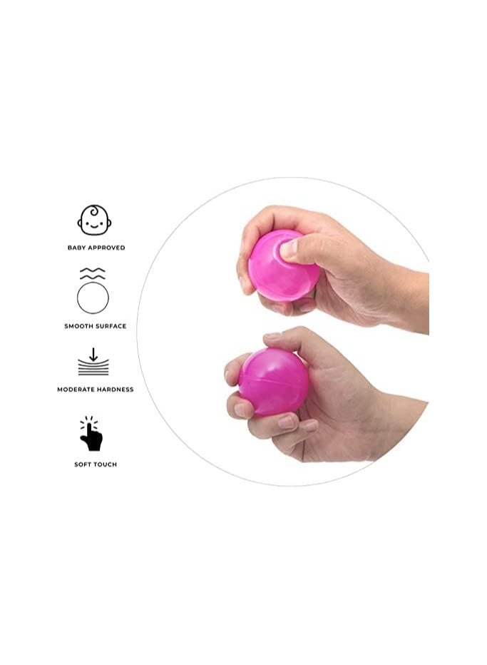 50-Piece Premium Soft Ocean Pit Toy Balls Play Set Multicolored 7x7x7cm  - Image 4