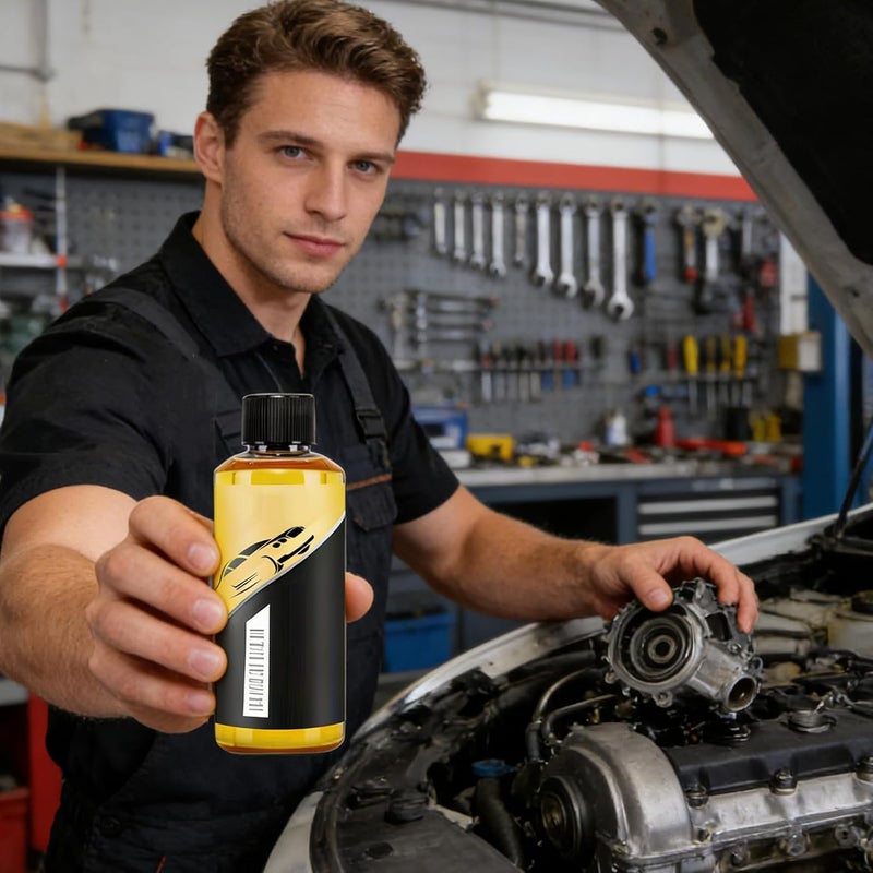 Anti-Wear Additive for Engine | Extends Life Deposit Prevention - Car Engine Protectant Anti-Wear,for Drivers Men Women Professionals Sedan RV SUV Daily Urban Commuting Long Highway - Image 2