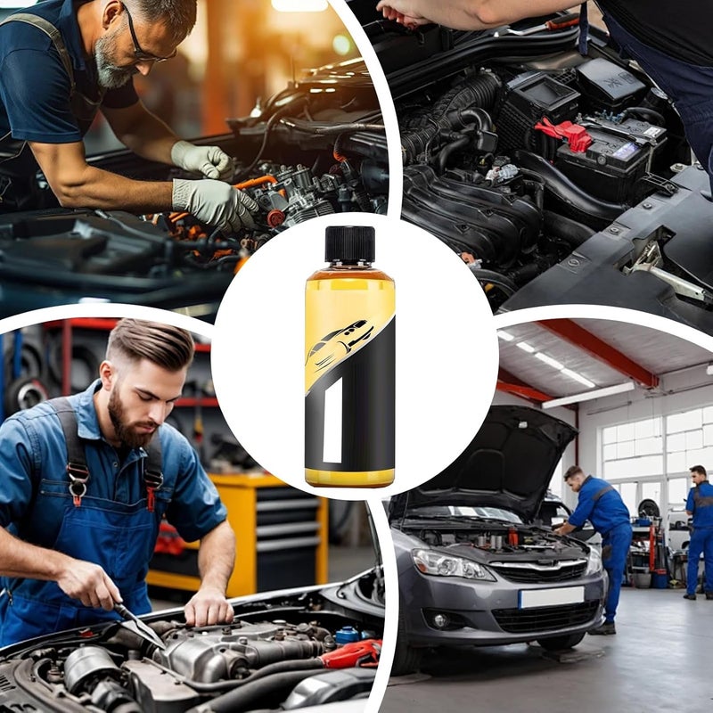 Anti-Wear Additive for Engine | Extends Life Deposit Prevention - Car Engine Protectant Anti-Wear,for Drivers Men Women Professionals Sedan RV SUV Daily Urban Commuting Long Highway - Image 4