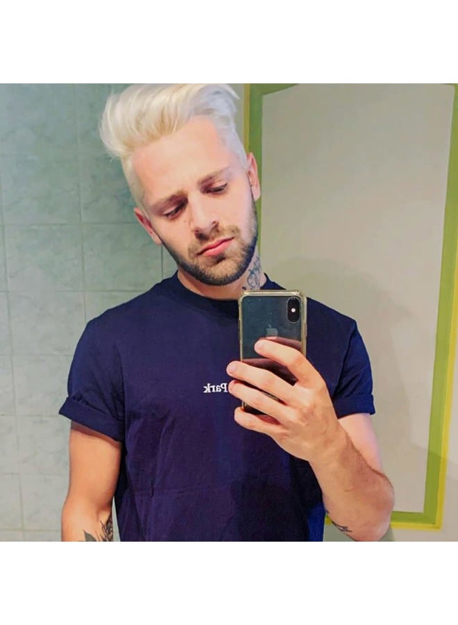 Manic Panic تونر فيرجن سنو بلوند - صبغة شعر شبه دائمة - للشعر الأشقر الفاتح أو الشعر المبيض - يزيل اللون النحاسي (4 أونصات) - Image 5