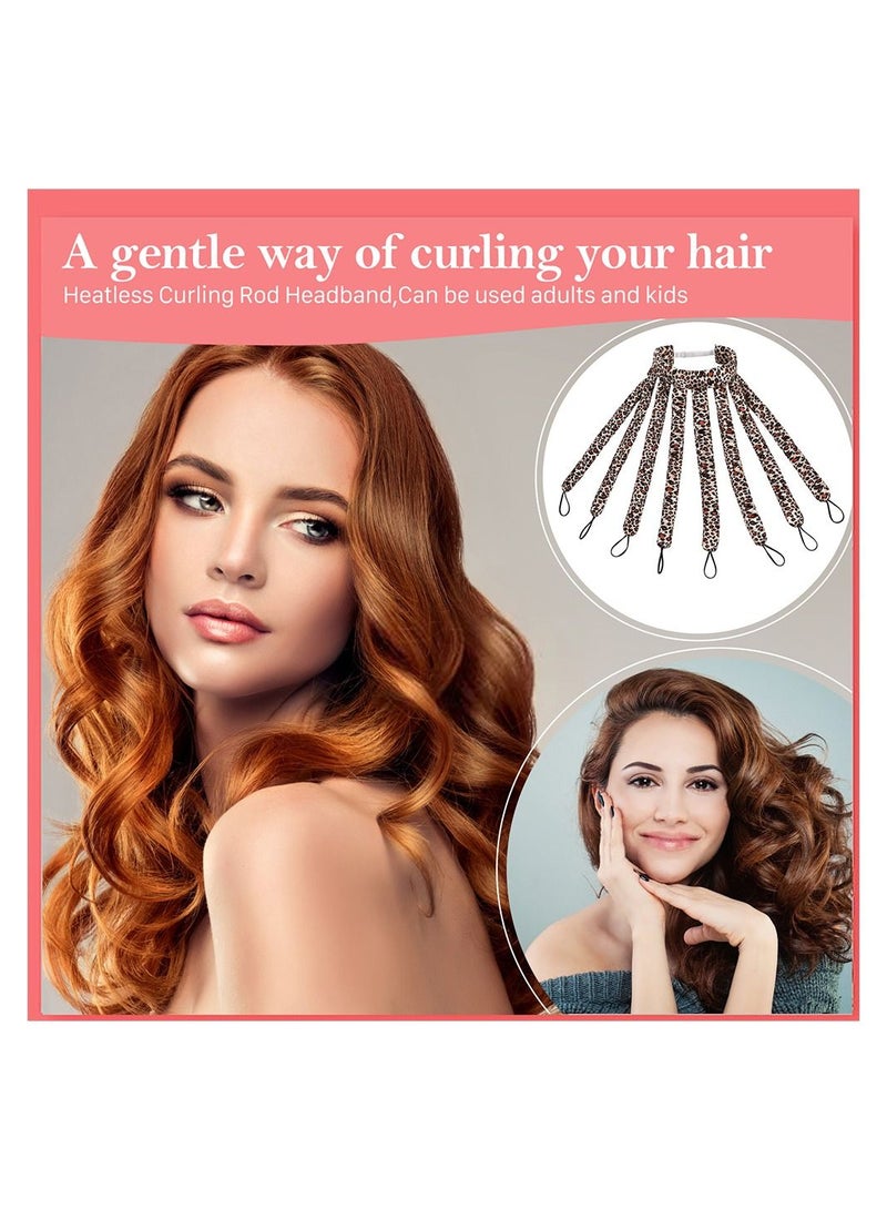 Sharpdo Heatless Hair Curlers, Octopus Curler Heatless Headband, No Heat Curling Rod Heatless Curls Headband, Soft Satin Lazy Hair Curlers, No Heat Hair Curlers for Overnight - Image 2