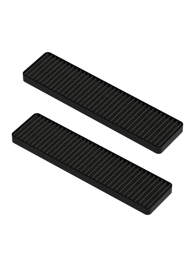 Ontheone PVM9005SJ8SS Microwave Charcoal Filter Replacement Compatible with GE Microwave PVM9005SJ8SS JVM7195SK6SS PNM9216SK5SS JVM7195EK5ES JNM7196SK6SS JNM7196DK5BB JVM7195DK5WW JVM7195SK6SS, 2 Pack - Image 1