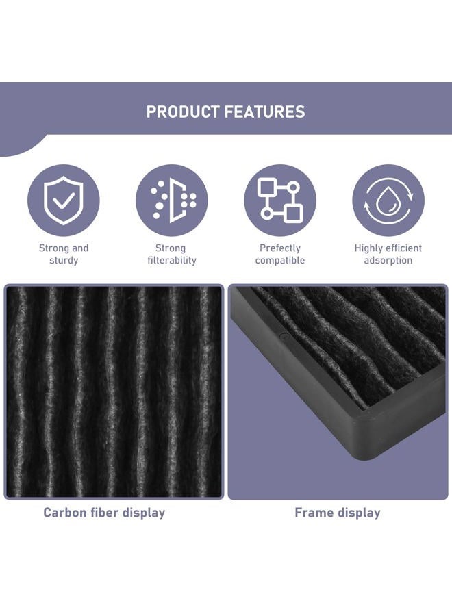 Ontheone PVM9005SJ8SS Microwave Charcoal Filter Replacement Compatible with GE Microwave PVM9005SJ8SS JVM7195SK6SS PNM9216SK5SS JVM7195EK5ES JNM7196SK6SS JNM7196DK5BB JVM7195DK5WW JVM7195SK6SS, 2 Pack - Image 2