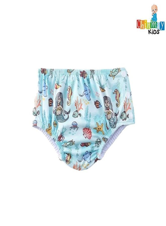 Crawl'in Reusable Swim Diaper Pants | Unisex Baby Swimwear | Adjustable & Leak-Proof | 0–36 Months | Color 04 - Image 3