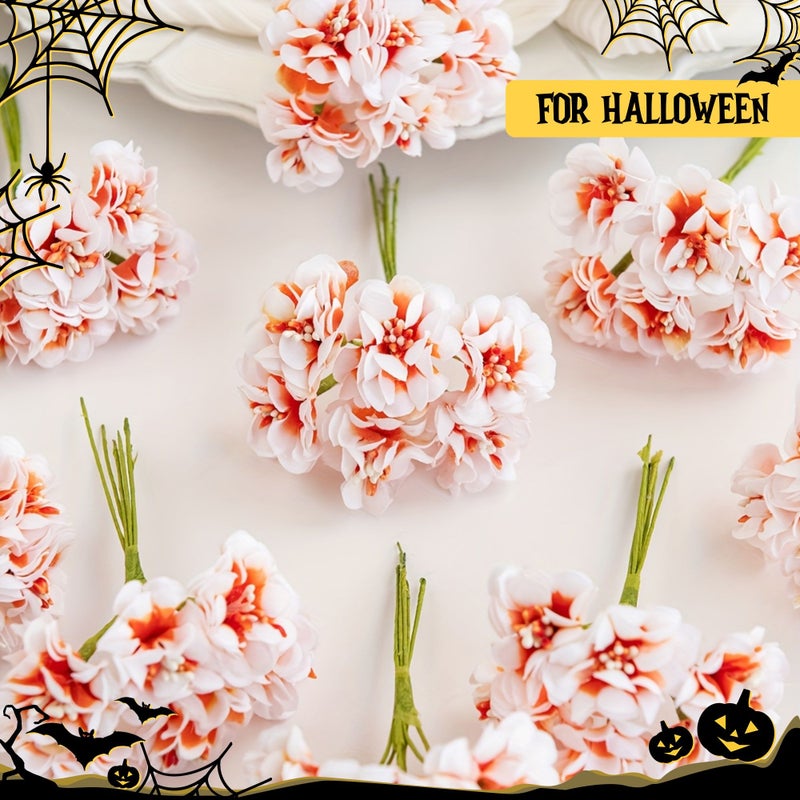 White Cherry Blossom Simulation Festival Decoration For Home Garden Party - Image 1