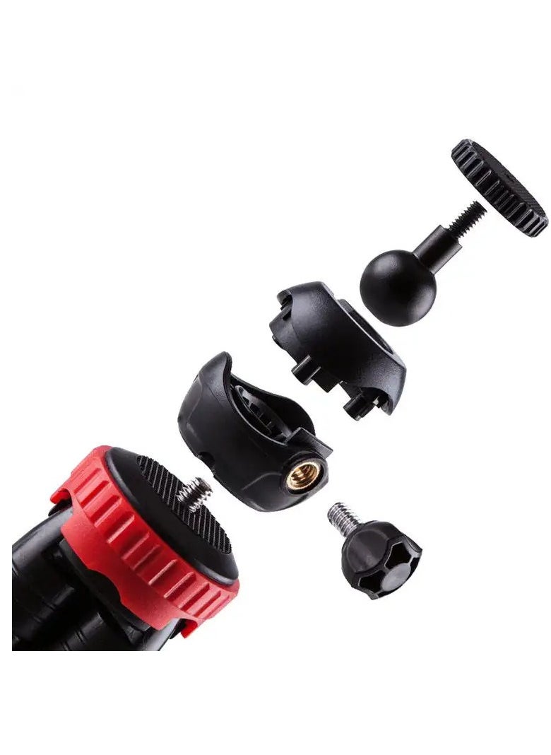 HEXABEX Mini Phone Tripod Stand 360 Rotation Portable Flexible octopus Selfie Stick Compatible with All Cell Phones/Cameras  - Image 5