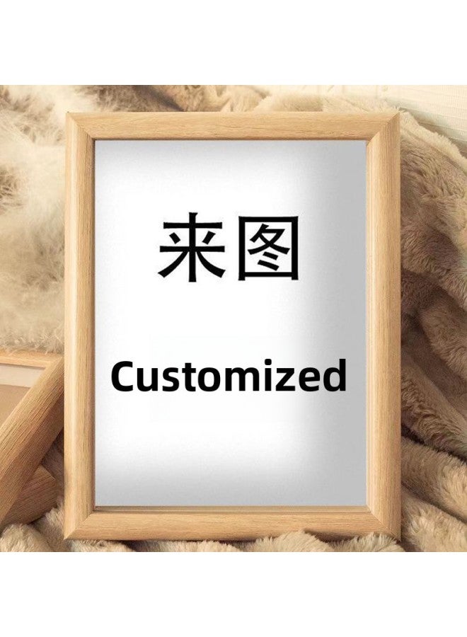 Hometown Original Scenery Desktop Decoration Photo Frame Home Decoration Gift Chinese Style Living Room Bedroom Light Luxury Picture Frame Fashion-Color:8 Inches 17*22cm Hot Selling-lw606 Green Shui Renjia  - Image 4