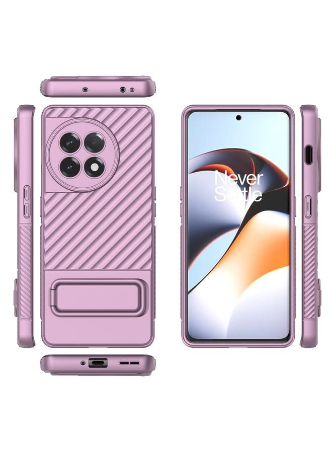 S-TOP Case For OnePlus Ace 2 5G Wavy Texture TPU Phone Case with Lens Film - Image 2