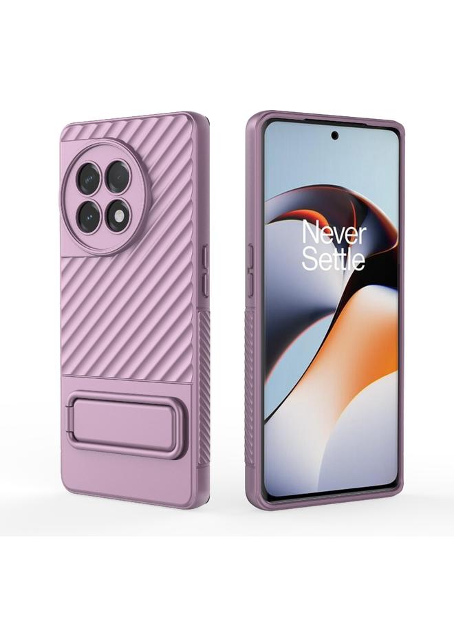 S-TOP Case For OnePlus Ace 2 5G Wavy Texture TPU Phone Case with Lens Film - Image 3