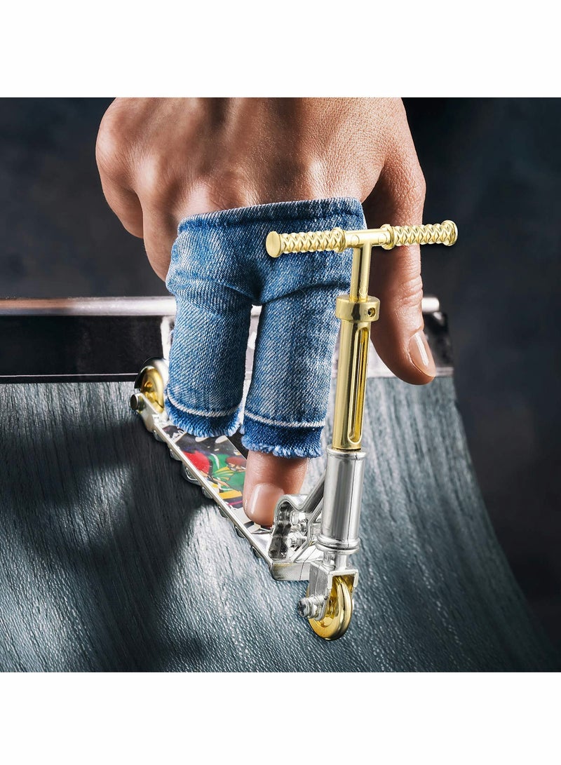 KASTWAVE 6 Pieces Finger Scooters Multi Colored Mini Toys Tiny Boards with Removable Wheels Fingertip Movement Party Favors Toy Swing Board for Training Birthday Present - Image 5