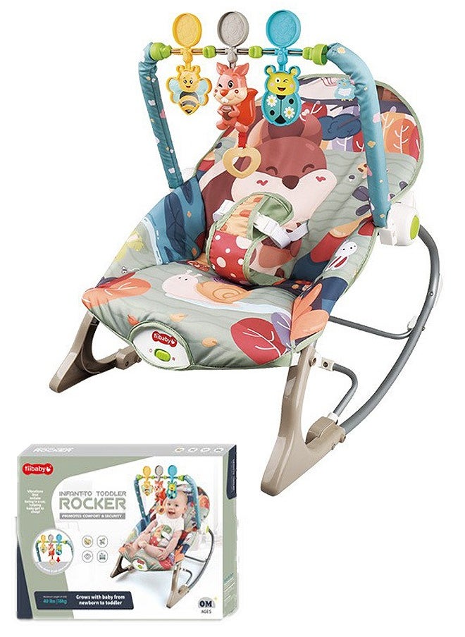 Electric Baby Swing with Reclining Function, Comfortable Vibrating Baby Rocker, 3 Point Belt Seat, Cradle, Plush Hanger and Music Box - pzsku/ZA93347300A43A1A77329Z/45/_/1721461432/f86f1bbd-3264-4474-bbea-0e176368ebfc