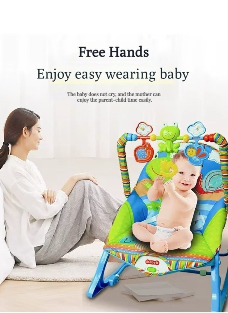 Electric Baby Swing with Reclining Function, Comfortable Vibrating Baby Rocker, 3 Point Belt Seat, Cradle, Plush Hanger and Music Box - pzsku/ZA93347300A43A1A77329Z/45/_/1721461628/a503a29d-b858-49e9-8acd-2497d99ccca3