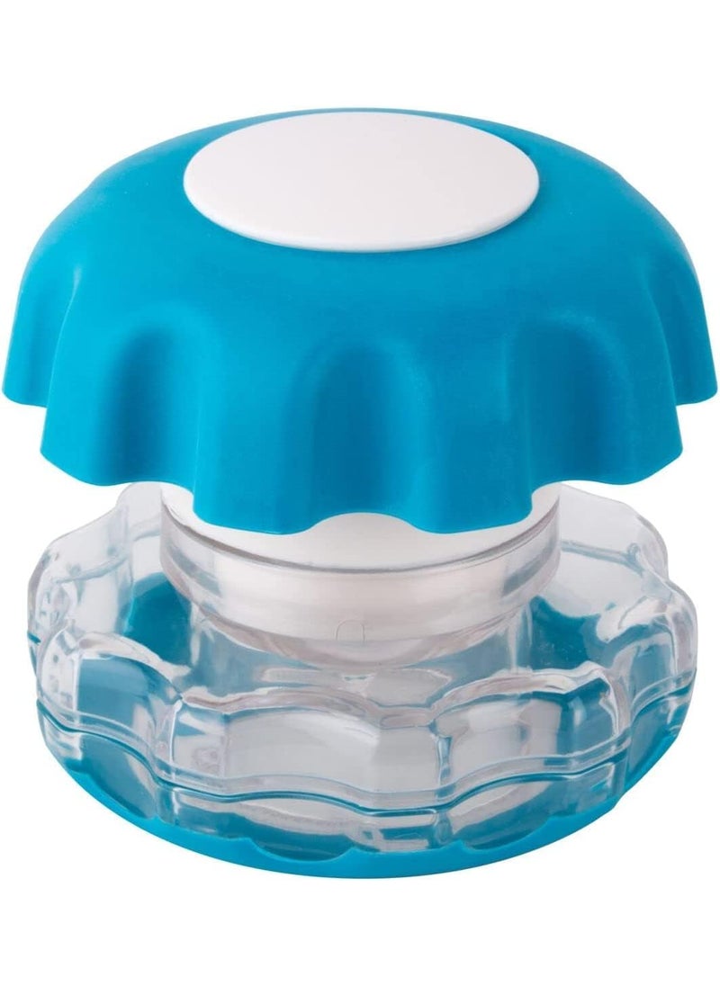 Ezy Dose EZY DOSE Crush Pill, Vitamins, Tablets Crusher and Grinder, Effortlessly Crushes Medications into Fine Powder, Features Storage Compartment, Easy-to-Use Design, Color May Vary, Blue, BPA Free 