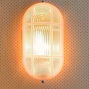 M2 Look M2 Look 7 Watts Waterproof Outdoor Bulkhead Wall Spot Light Pack of 2 Pieces WhitePlastic  - Image 4