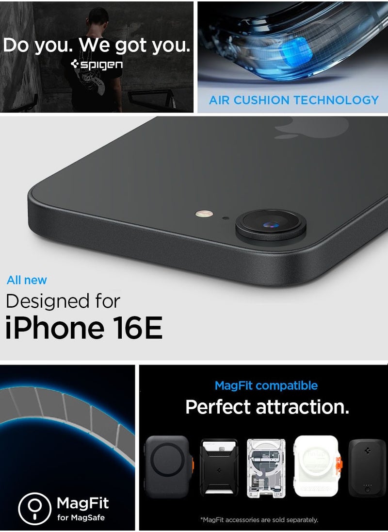 Spigen Ultra Hybrid MagFit for iPhone 16e Case Cover with MagSafe (2025) - Frost Black  - Image 2