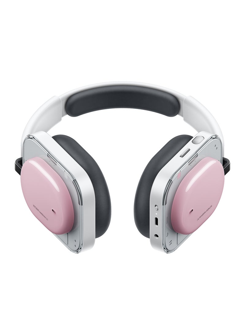 Nothing Headphone (a) Wireless Over Ear Headphones with Active Noise Cancelling, Up to 135 Hours of Battery Life, Hi-Res, LDAC, Tactile Controls - Pink pink - Image 3