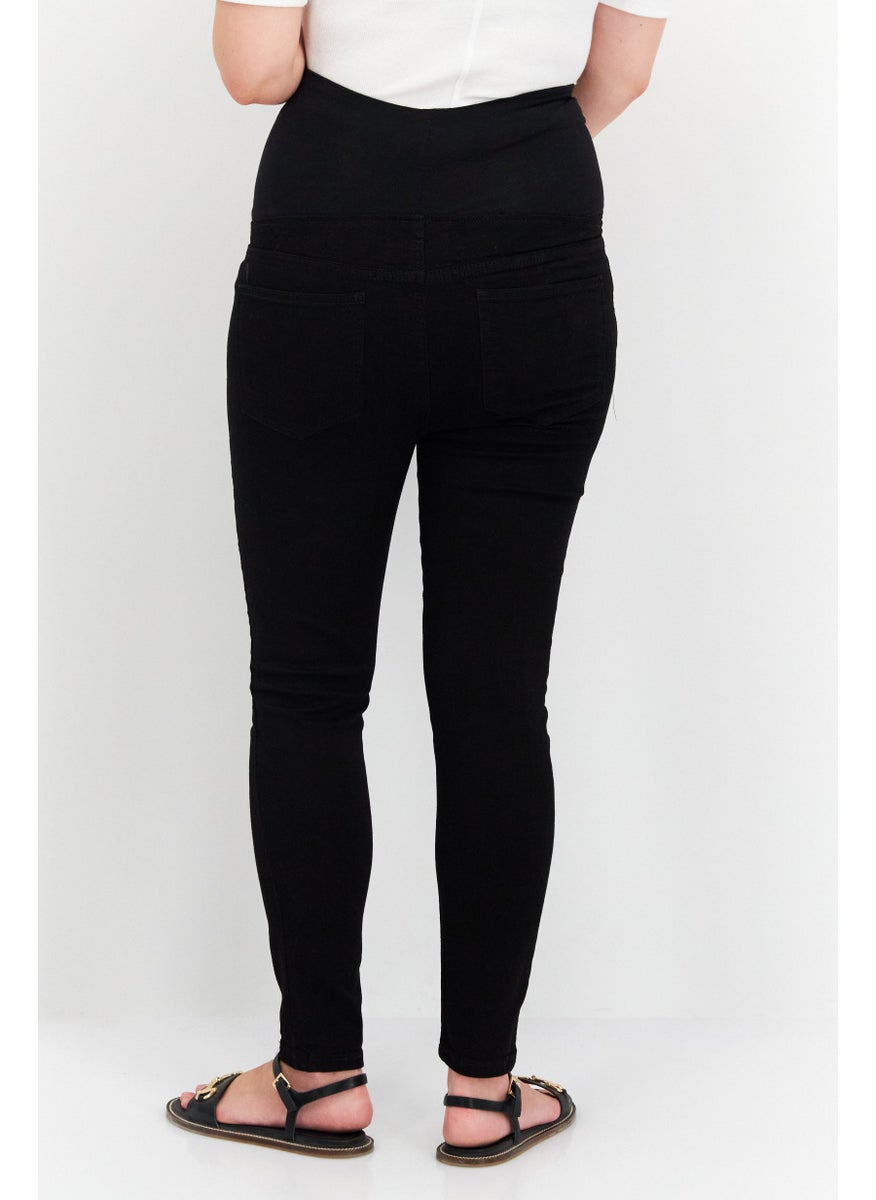 Cotton On Maternity Cropped Skinny Fit Jean, Black  - Image 3
