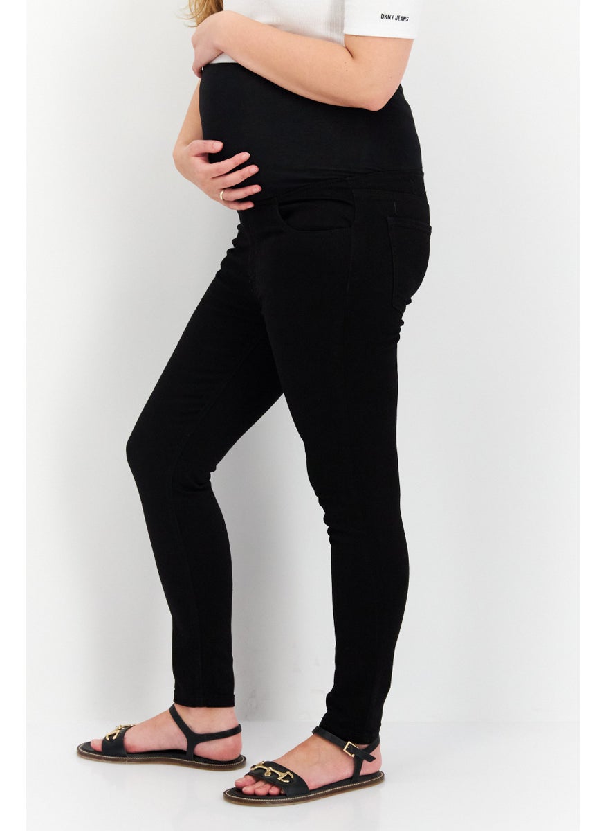 Cotton On Maternity Cropped Skinny Fit Jean, Black  - Image 4