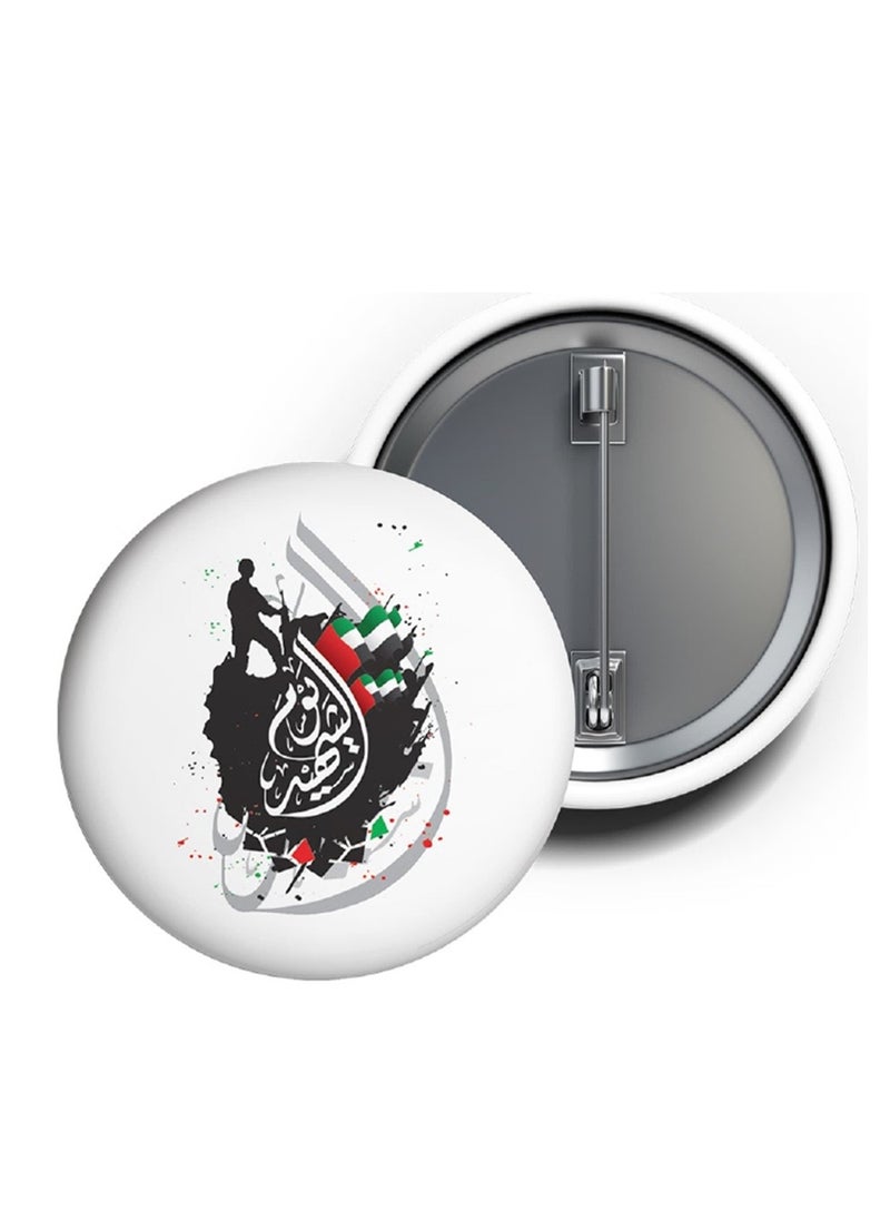 SBC - 6-Piece UAE National Commemoration Day Button Badge - Image 1