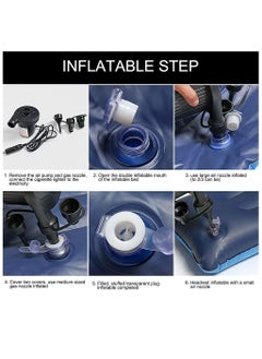 Generic Durable Back Seat Travel Air Cushion Moisture-Proof Car Air Mattress with Two Pillows, Pump, and Repair Kit  - Image 3