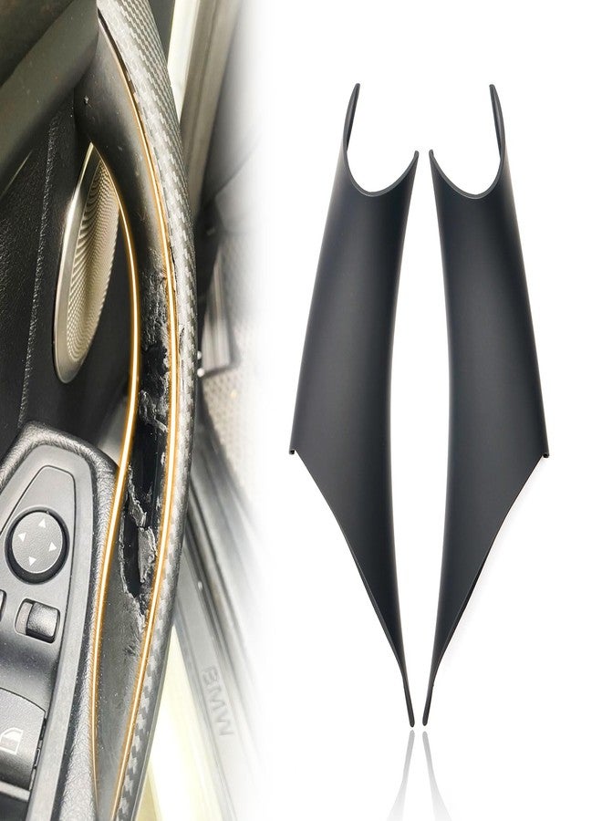 غطاءان متوافقان لمقابض أبواب جانب السائق وجانب الراكب (BMW الفئة الثالثة 320i/328i/330i/335i/F30/F31/F34/F80 2012-2018 والفئة الرابعة 428i/435i/F32/F36/F82/F83 2014-2017) - Image 1