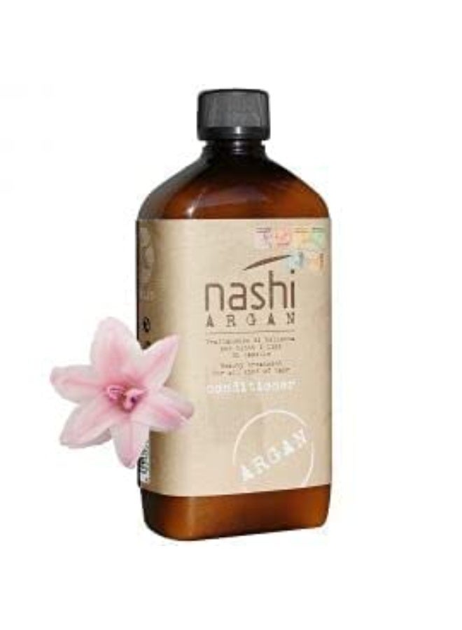 Nashi Argan Nashi Argan Nourishing Shampoo and Conditioner Set for all Hair Types 400ml  - Image 2