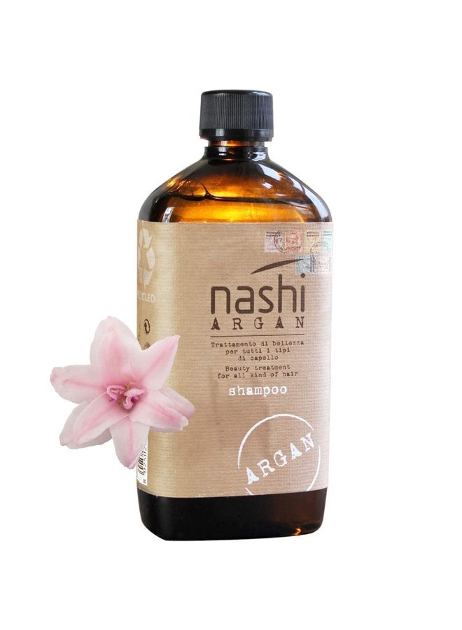 Nashi Argan Nashi Argan Nourishing Shampoo and Conditioner Set for all Hair Types 400ml  - Image 3