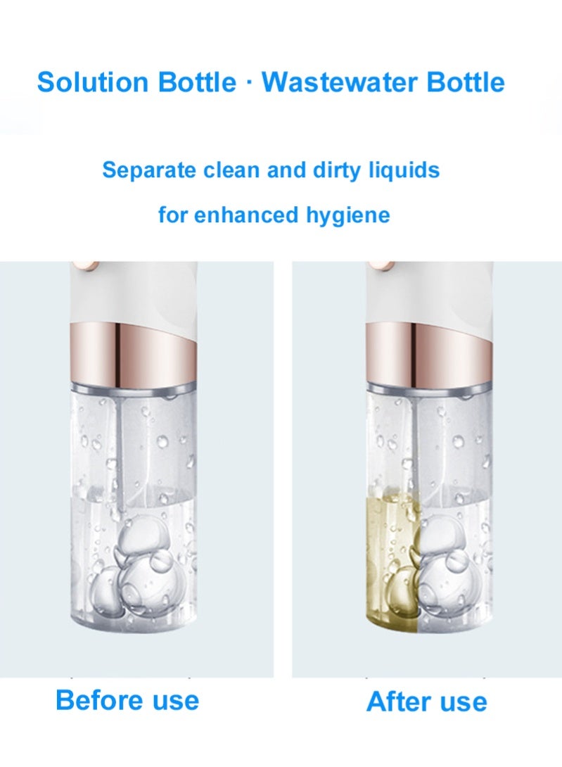 Blackhead Remover, Pore and Facial Vacuum Cleaner, USB Rechargeable Blue Light Cleaning Tools with 3 Modes and 6 Probes - Image 4