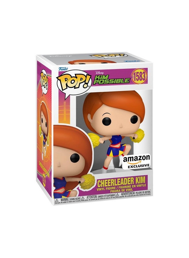 Funko Pop Disney: Kim Possible - Kim Possible Cheerleader - Amazon Exclusive - Collectable Vinyl Figure - Gift Idea - Official Merchandise - Toys for Kids & Adults - Cartoon/Animation Fans - Image 1