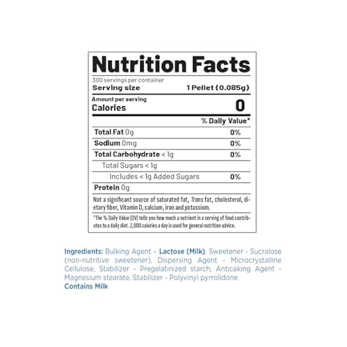 Sugar Free Natura Sweetener Tablets 300 Pellets (Pack of 4) | Zero Calorie Sugar Substitute | Sucralose Based | No Added Sugar | Low Calorie Sweetener for Tea & Coffee - Image 3