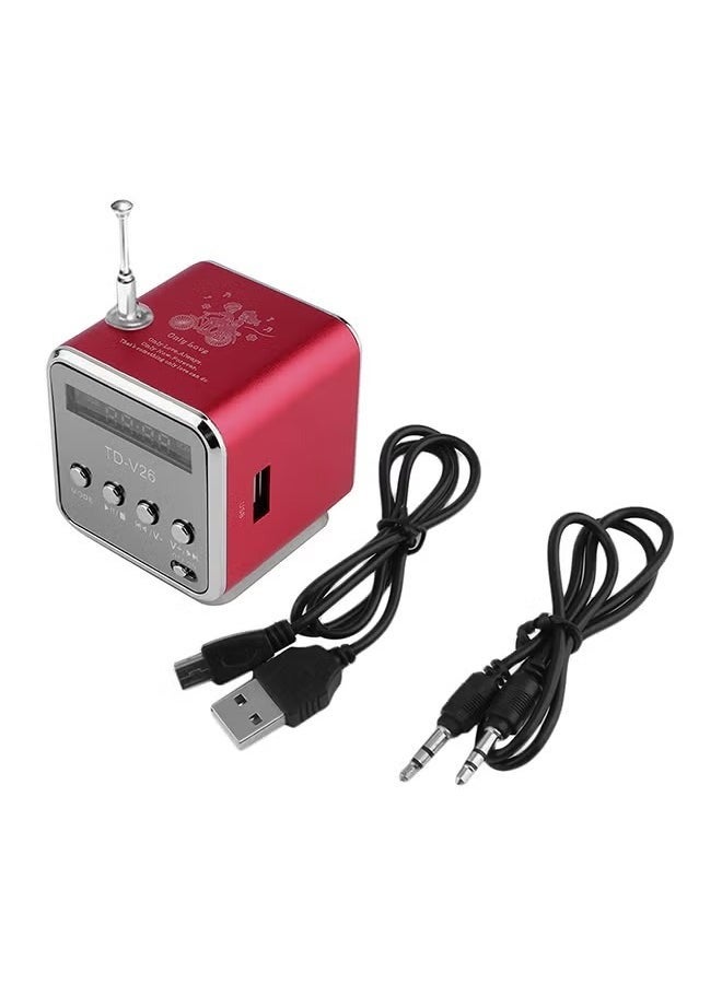 Portable Wireless Speaker, Powerful HD Stereo Speaker, Portable Mini Speaker Music Player FM Radio Stereo Speaker Support TF Card and U Disk - Image 1