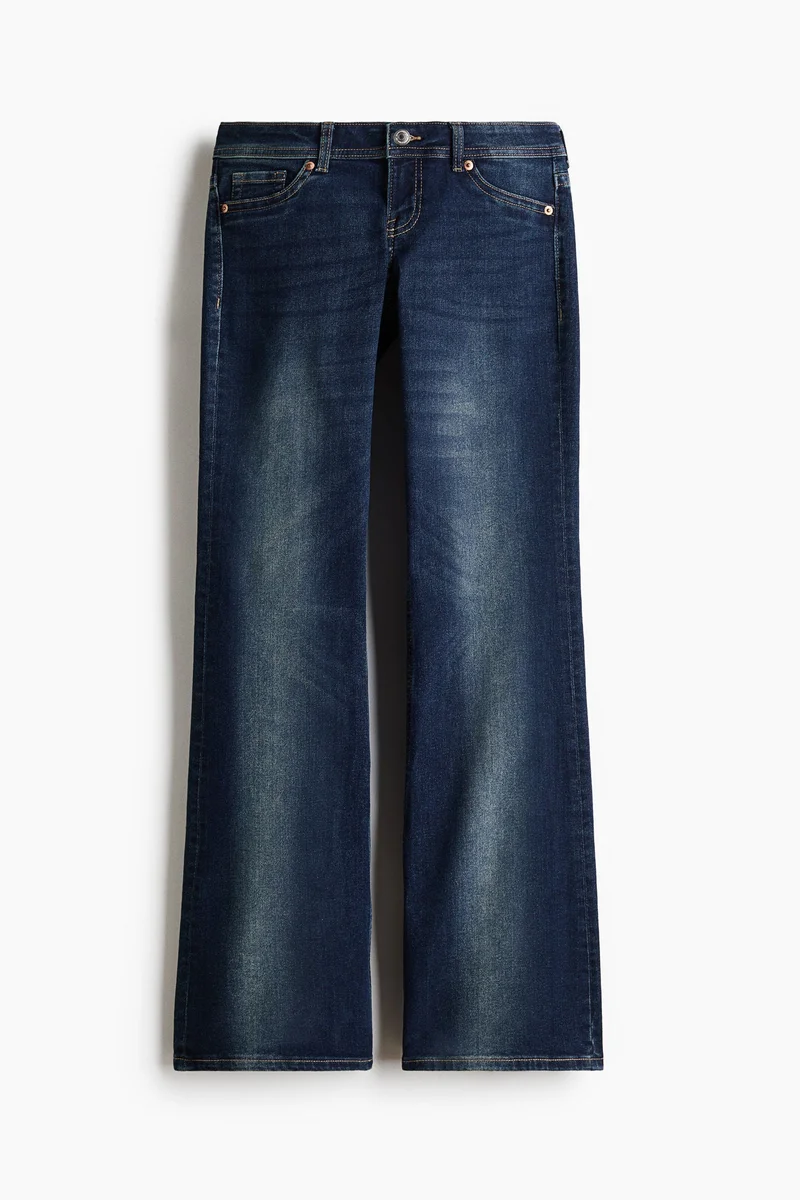 H&M Flared Ultra Low Waist Jeans