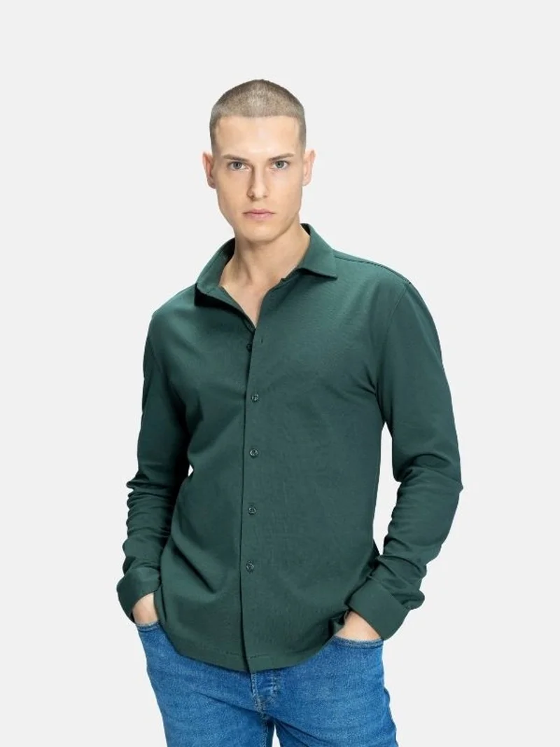 آزرز قميص بيكيه (Pique) قطن مُعالج (مارسرايزد)