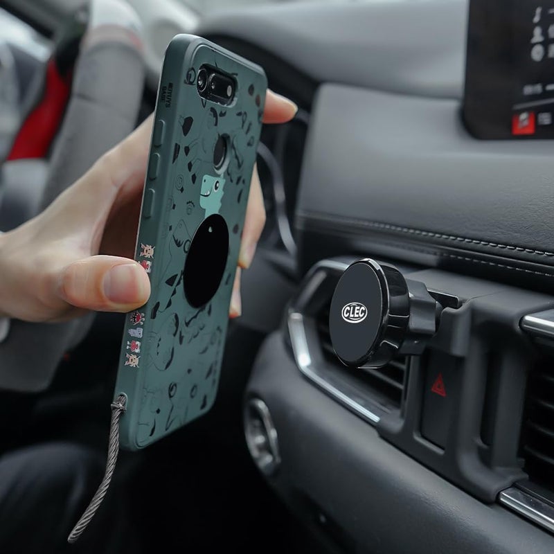 BEERTE Car Phone Holder fit for Mazda CX-5 2017-2026 Strong Magnetic Phone Mount CX5 Adjustable Air Vent Car Dashboard Cell Phone Mount fit for Any inches Smartphone - Image 4