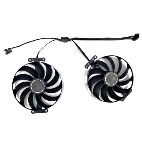 LTANDBR 2PCS 95mm 7PIN T129215SU FDC10U12S9-C 12V 0.5A RTX3070 3060Ti مروحة تبريد بطاقة الرسوميات لأسوس جيفورس RTX 3060 Ti 3070 دوال OC - Image 5