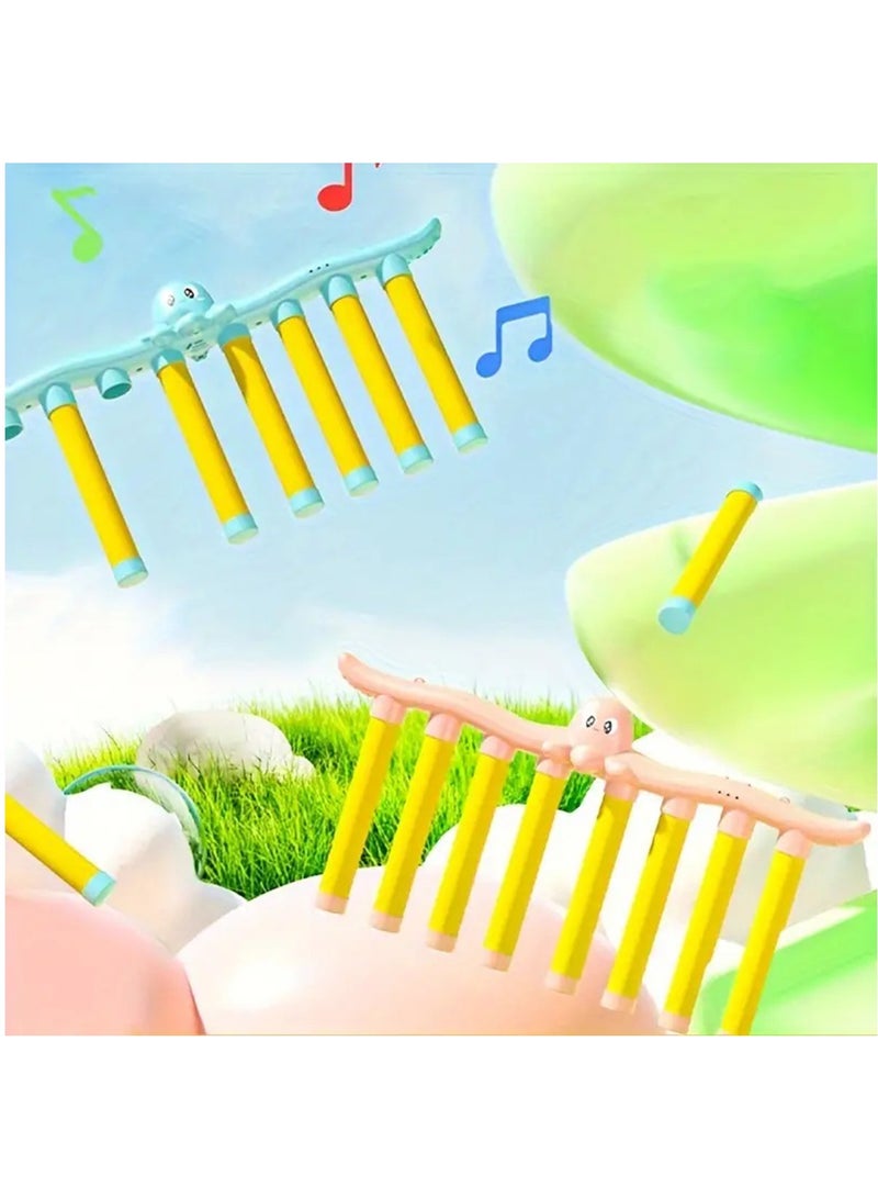 Hihonor Youngsters' Quick-Reaction Speed Training Game, Fun Catching Sticks Game Set, Grabbing Stick Machine, Kids Reaction Training Game - Indoor Sports Concentration Toy with Grab Stick, Durable Plastic, Pink  - Image 2