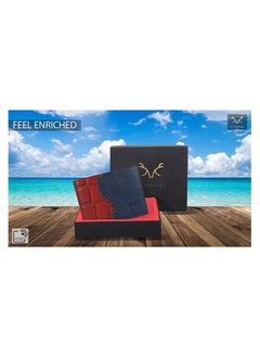 AL FASCINO AL FASCINO Stylish RFID Protected Genuine Leather Wallet Mens  - Image 4