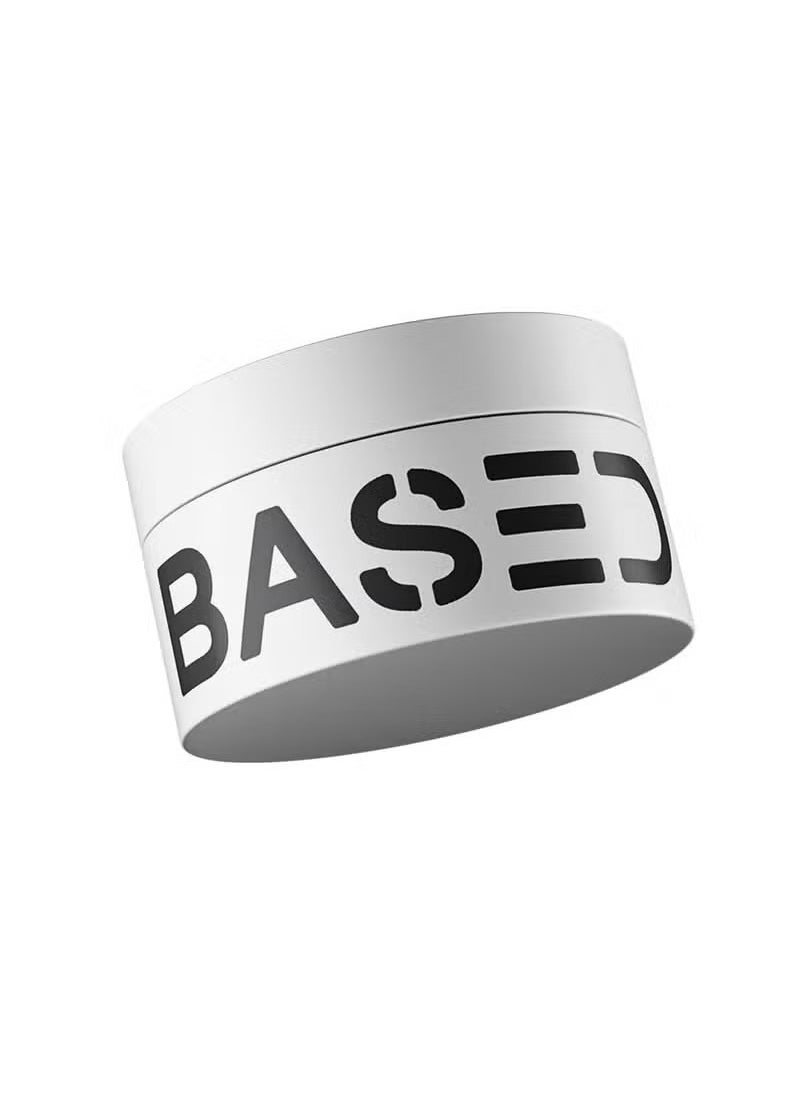 Based Hair Clay for Men, Premium Hair Clay with Strong Hold, Texturizing Finish, & Zero Shine, Styling Clay for Medium, Thick, Straight, or Wavy Hair, Santal Sandalwood Fragrance (3oz Pack of 1)  - Image 1