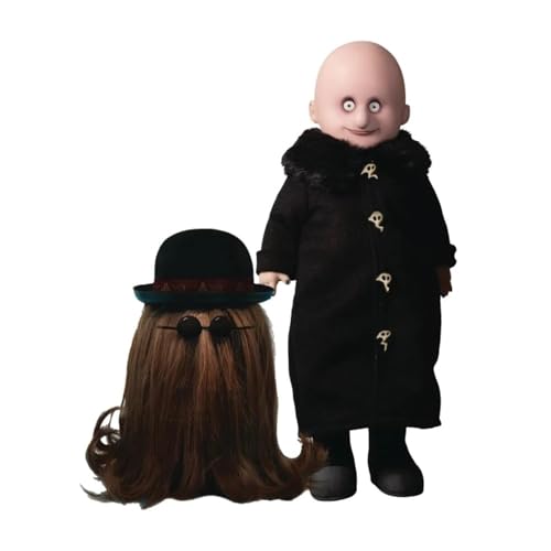 Mezco Living Dead Dolls Addams Family Uncle Fester  IT Doll Set - Image 1