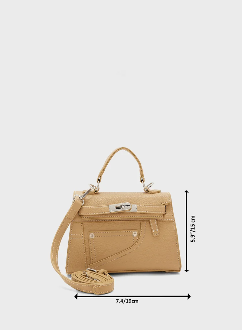 ELLA Satchel With Buckle