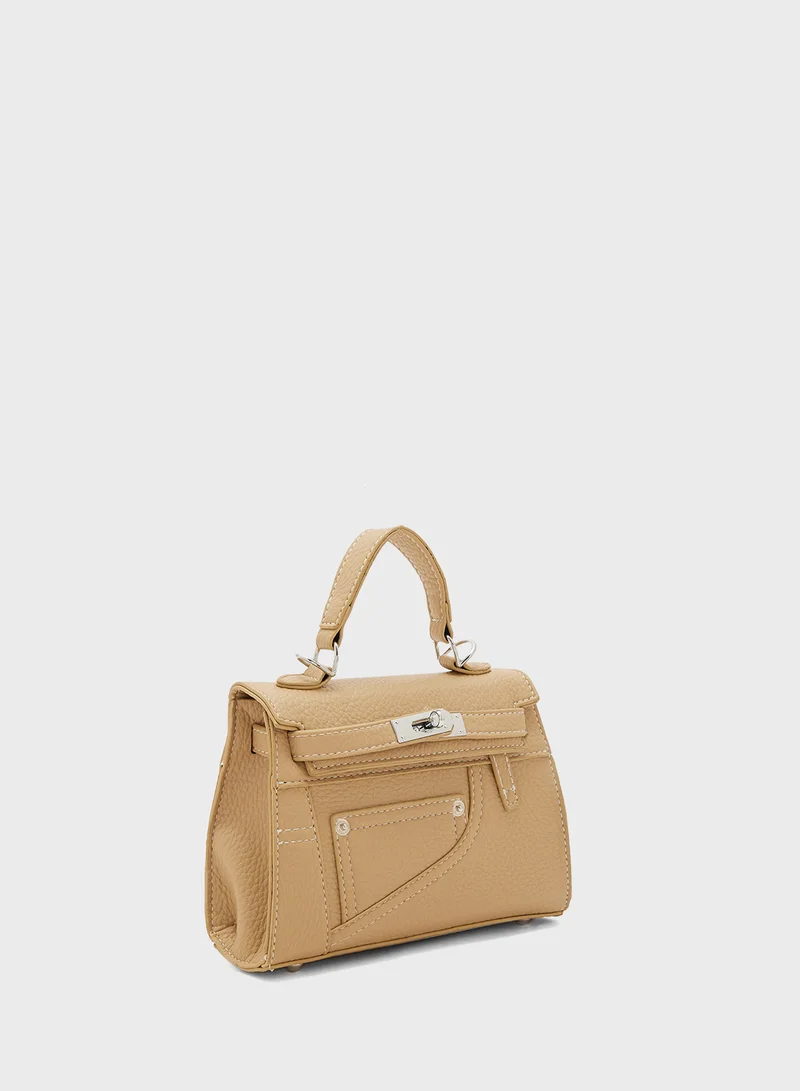 ELLA Satchel With Buckle